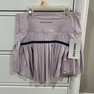 GOLD HINGE SKIRT brand new!!